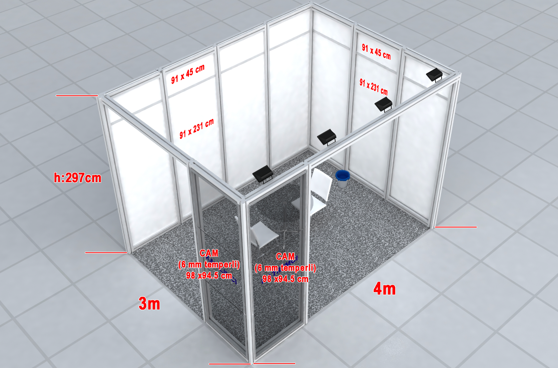 Stand Kurulum (Maxima Stant) örnek 3